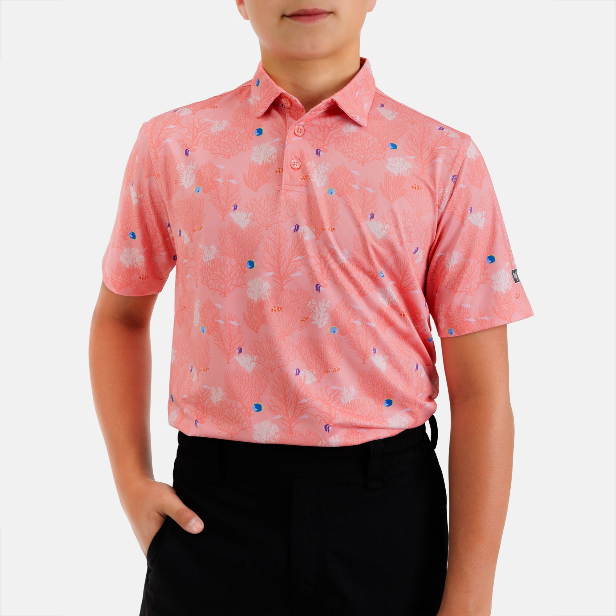 Waggle Boys' The Reef Golf Polo product image