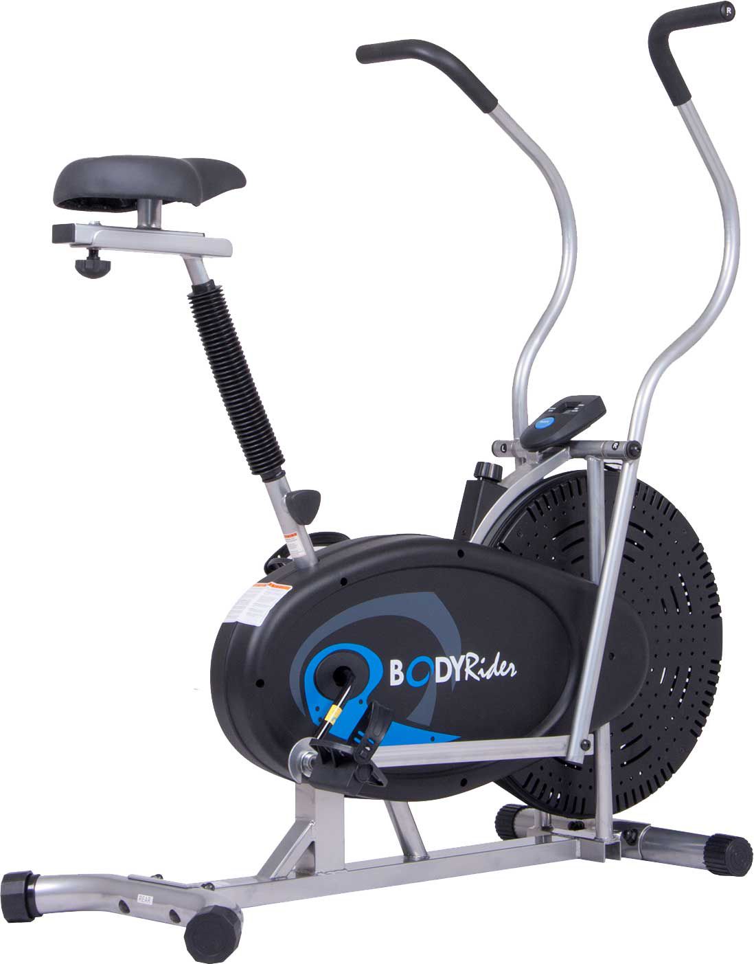 exercise bike with fan wheel