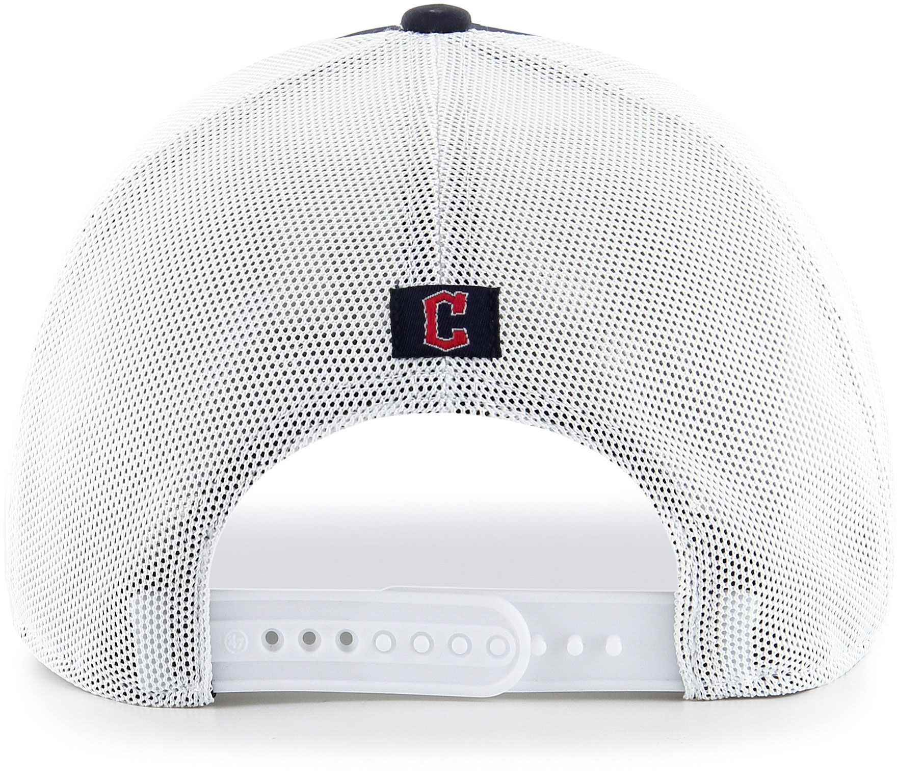 '47 Adult Cleveland Guardians Navy Burgess Trucker Hat product image