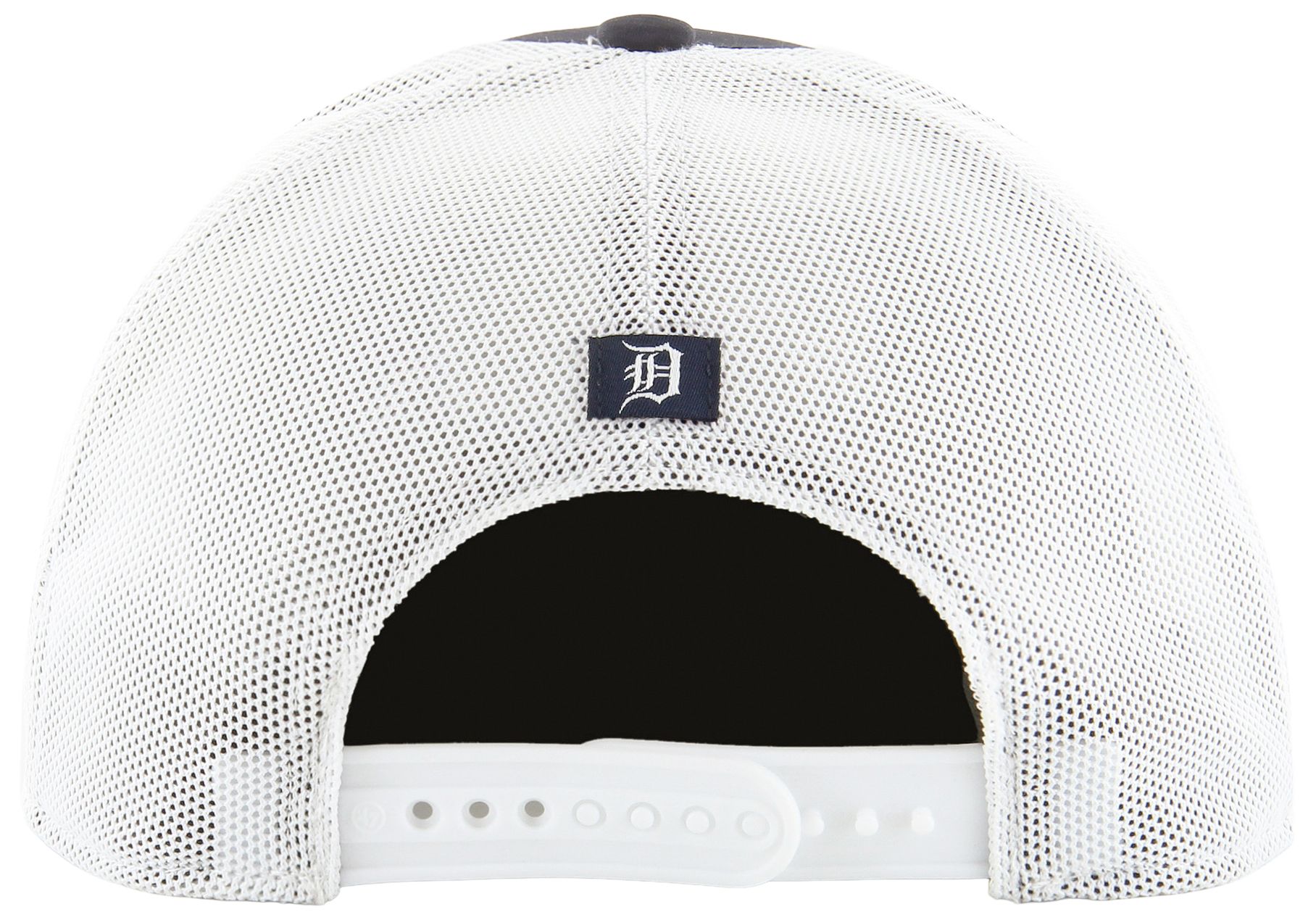 '47 Adult Detroit Tigers Navy Burgess Adjustable Trucker Hat product image