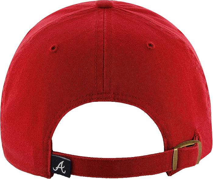 Georgia Bulldogs x Atlanta Braves '47 2021 State of Champions Clean Up  Adjustable Hat - White