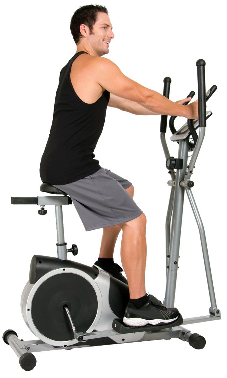 Body Champ 2-in-1 Deluxe Cardio Dual Trainer