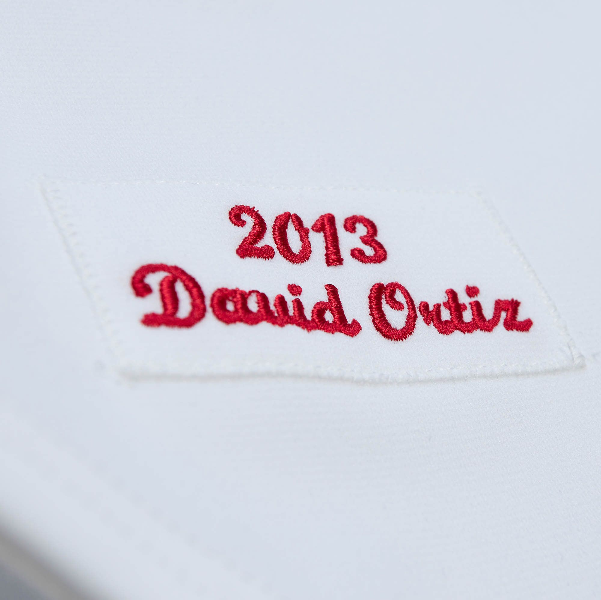 Mitchell & Ness Men's David Ortiz #34 White Cooperstown Home Authentic Jersey product image