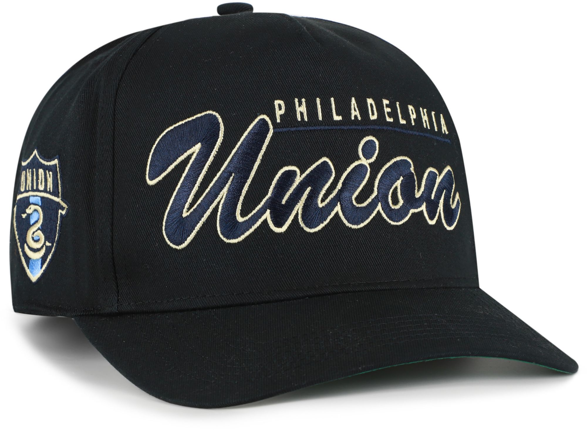 '47 Adult Philadelphia Union Black Script Hitch Adjustable Hat product image