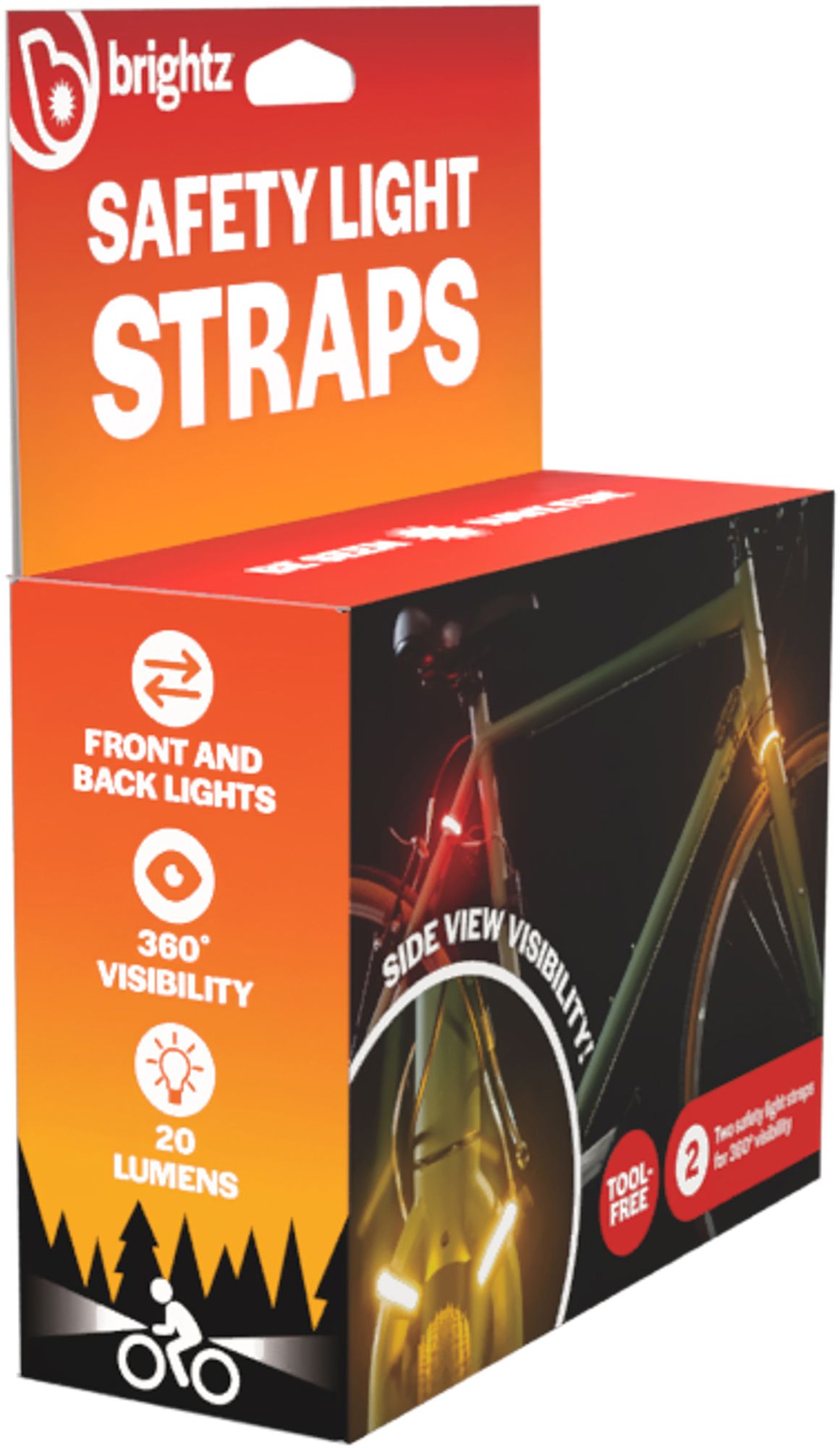 Brightz Unisex Bike Safety Light Straps product image