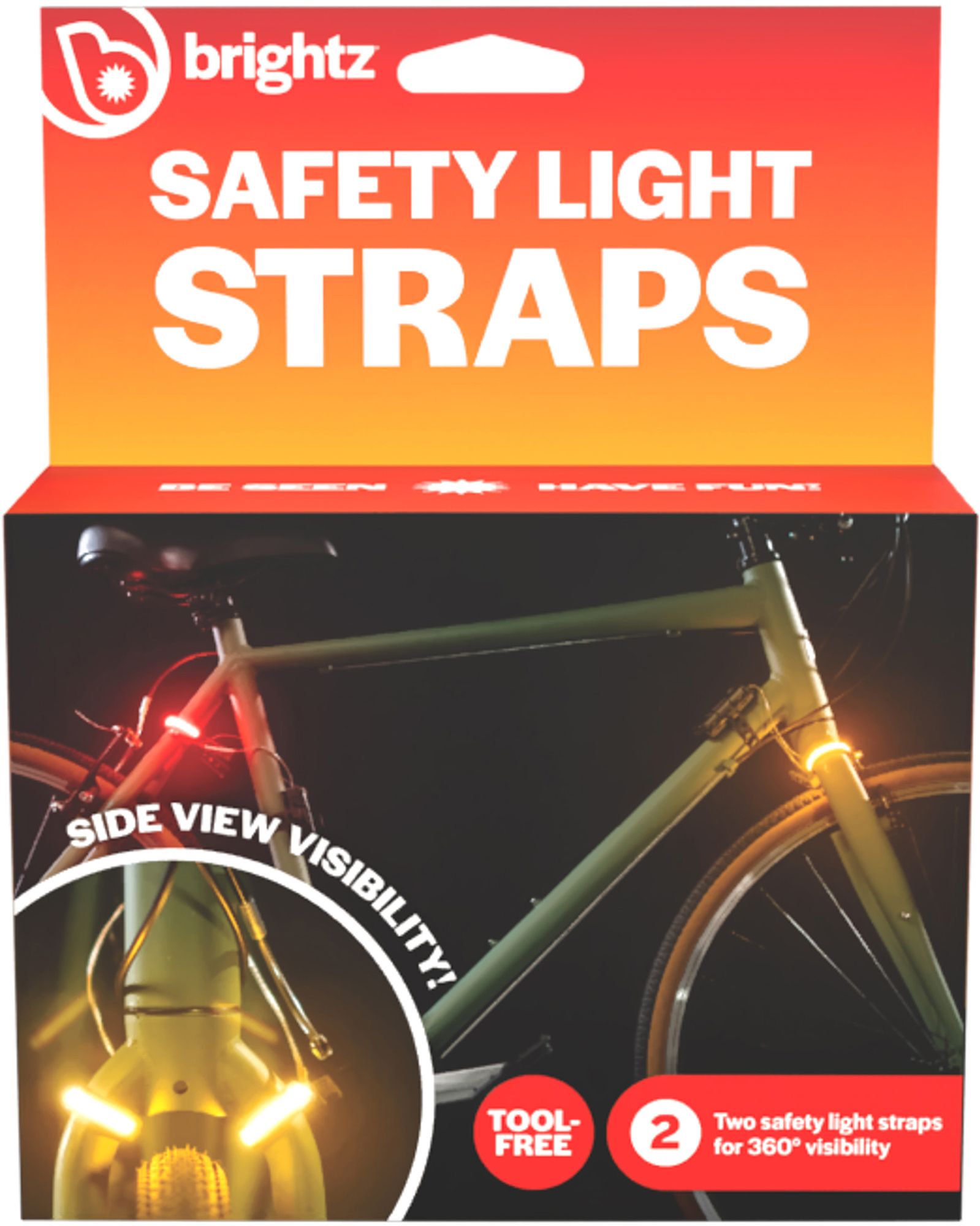 Brightz Unisex Bike Safety Light Straps product image