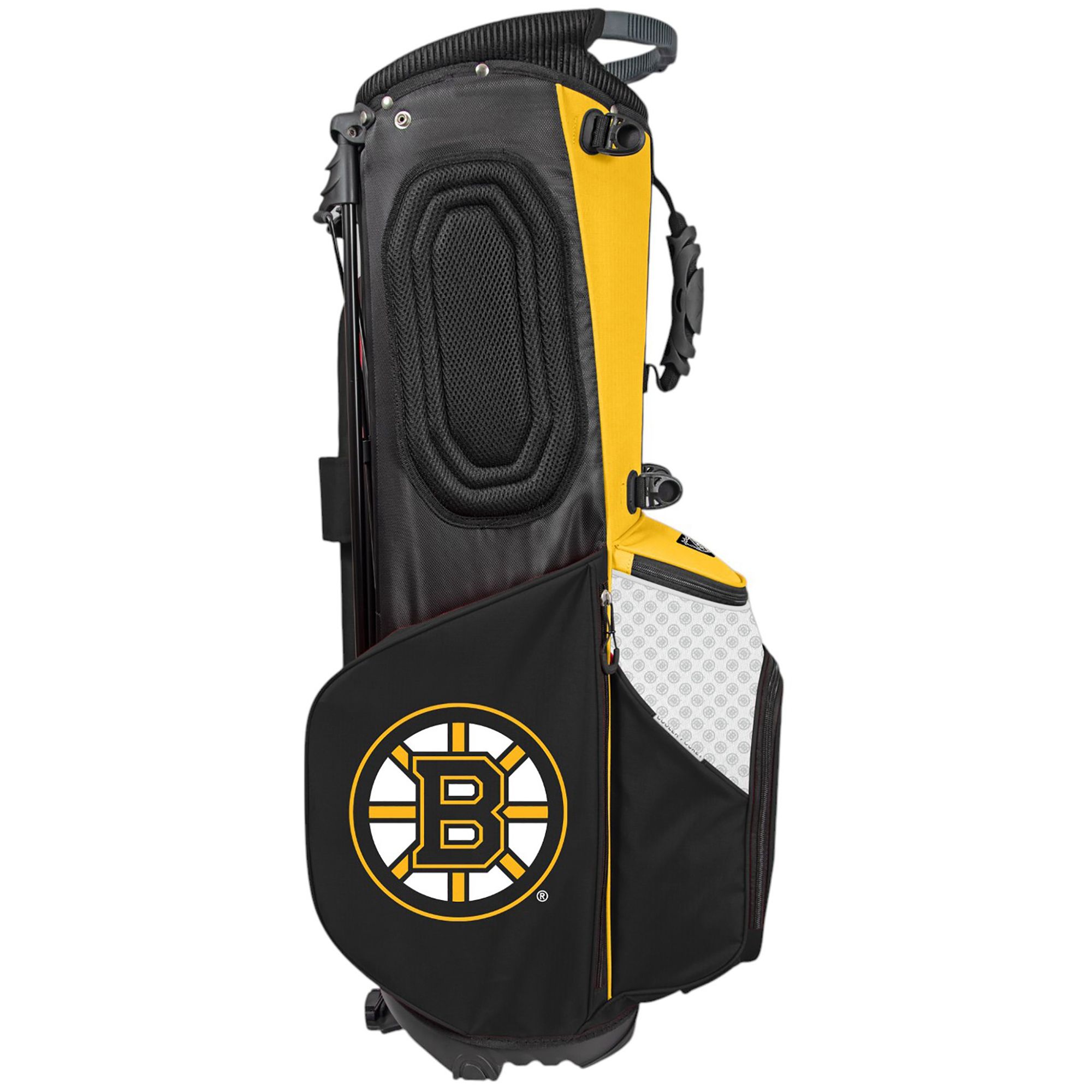 WinCraft Boston Bruins Back Nine Stand Bag product image