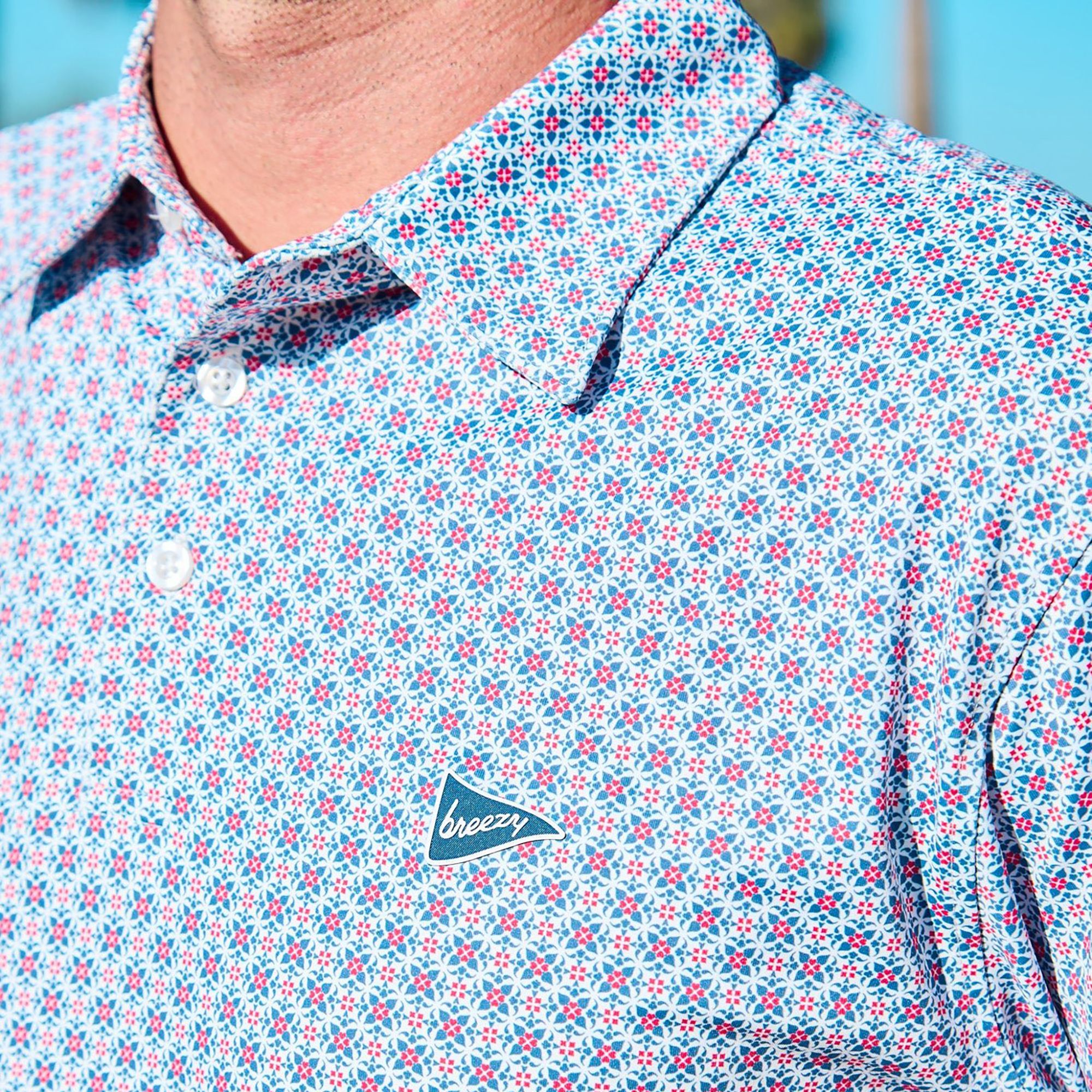 Breezy Golf Men's The Ace Golf Polo product image