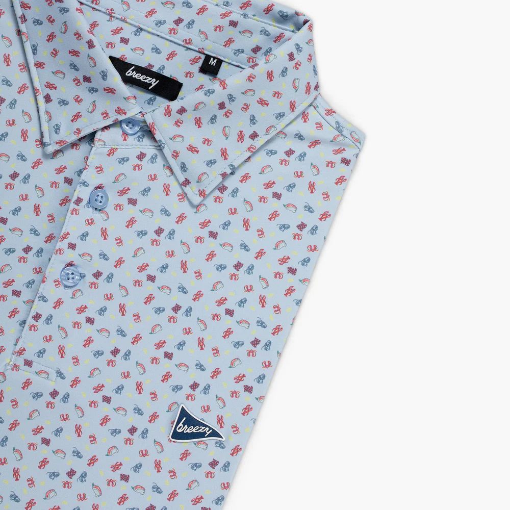 Breezy Golf Men's The Lobster Rolls Golf Polo product image