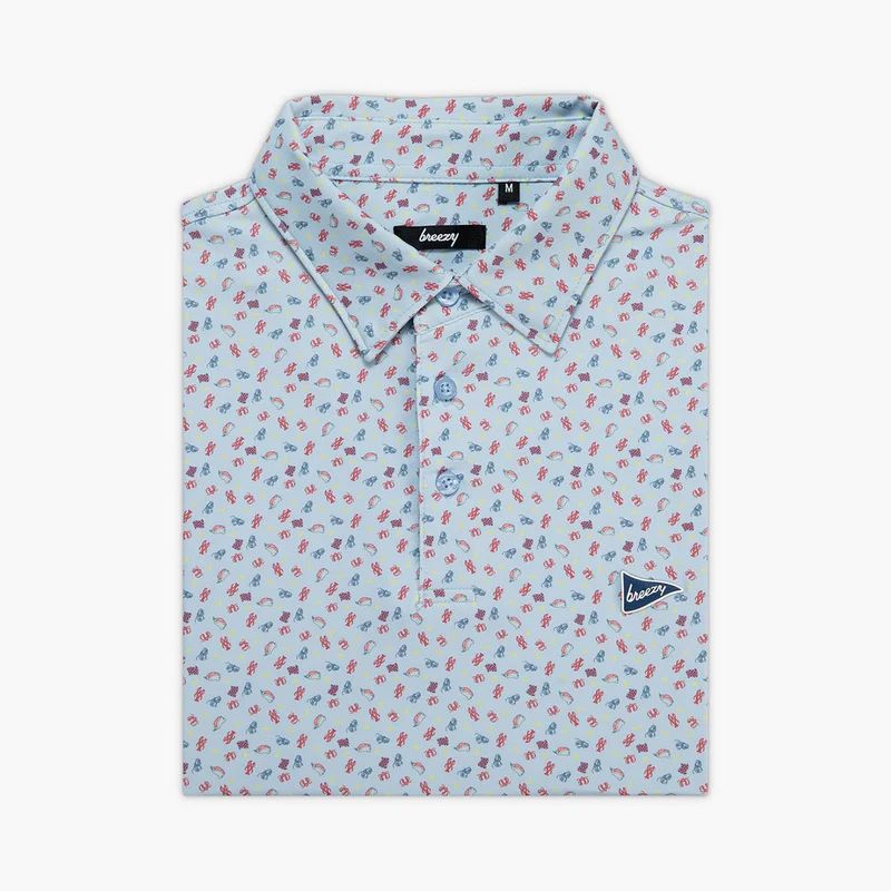 Breezy Golf Men's The Lobster Rolls Golf Polo product image