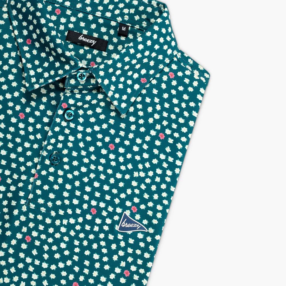 Breezy Golf Men's The Magnolias 3.0 Golf Polo product image