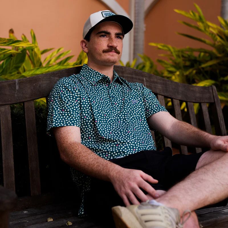 Breezy Golf Men's The Magnolias 3.0 Golf Polo product image