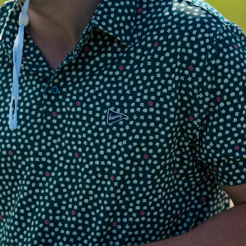 Breezy Golf Men's The Magnolias 3.0 Golf Polo product image