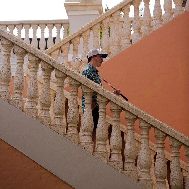 Breezy Golf Men's The Magnolias 3.0 Golf Polo product image