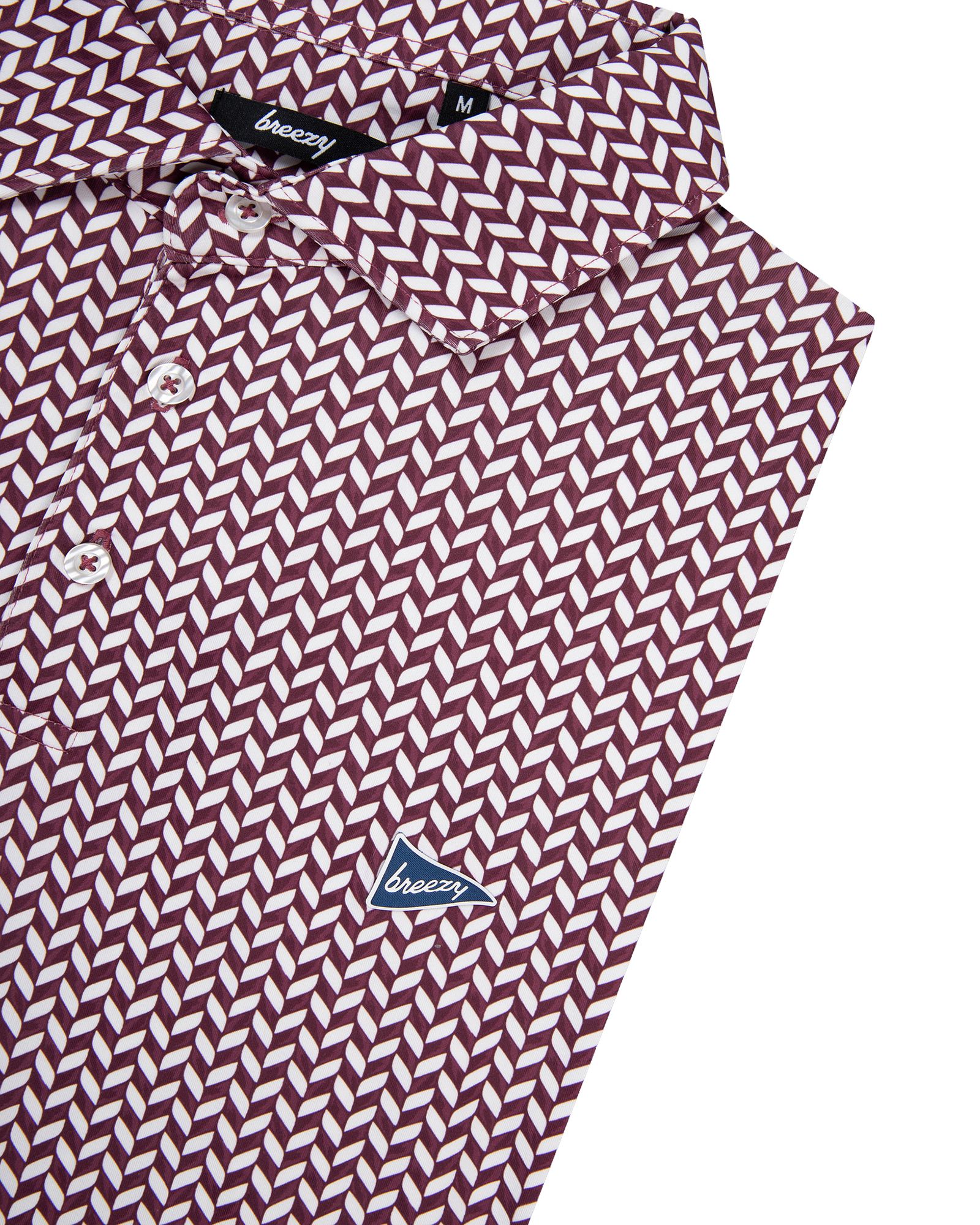 Breezy Golf Men's Diamond Plated Golf Polo product image