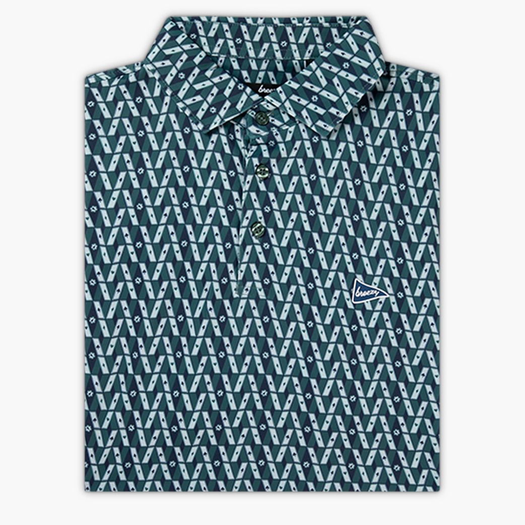Breezy Golf Men's House of Cards Golf Polo product image