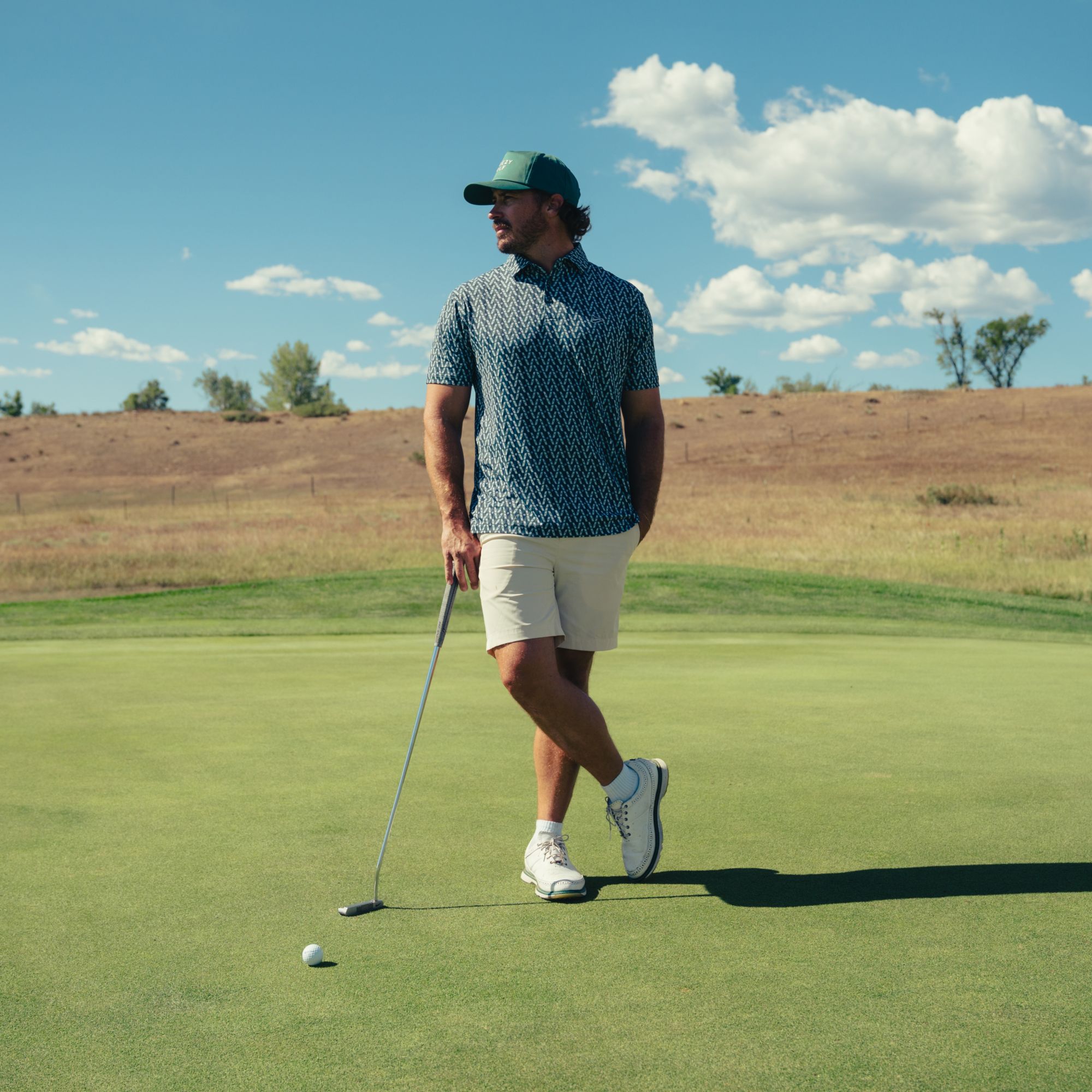 Breezy Golf Men's House of Cards Golf Polo product image