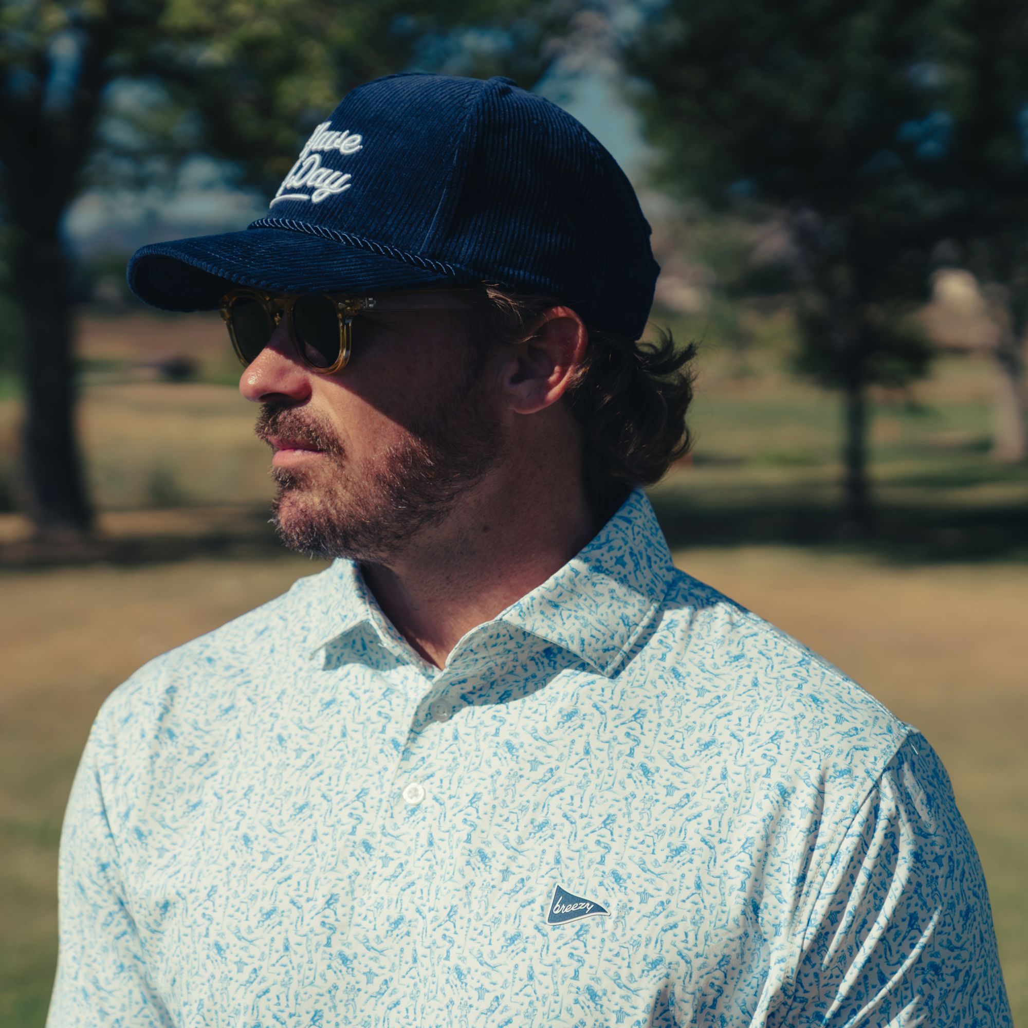 Breezy Golf Men's Duh Nuh Nuh Golf Polo product image
