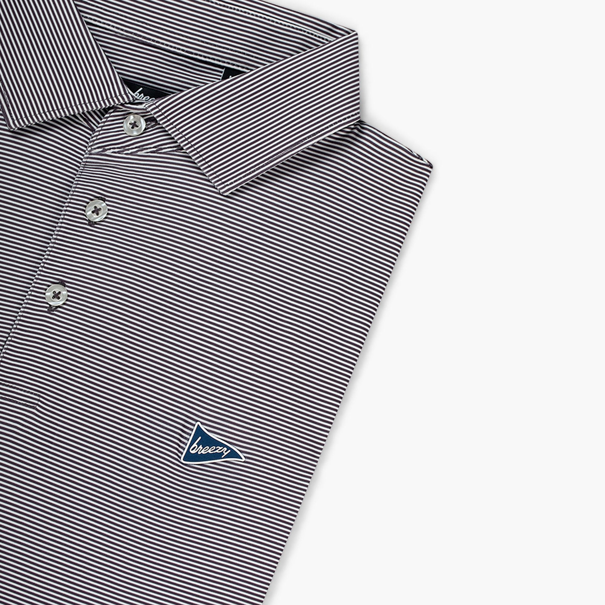 Breezy Golf Men's Striped Golf Polo product image