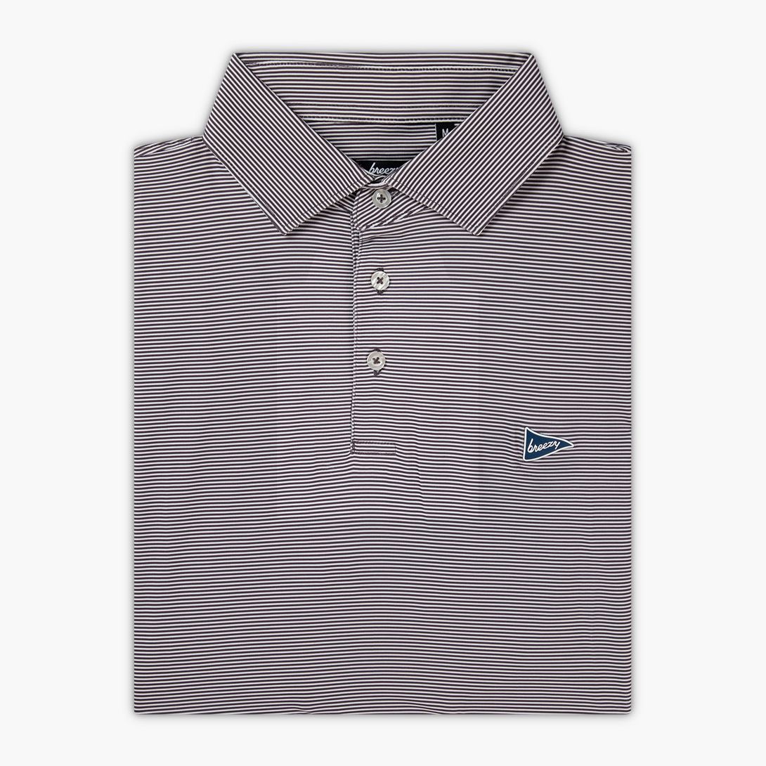 Breezy Golf Men's Striped Golf Polo product image