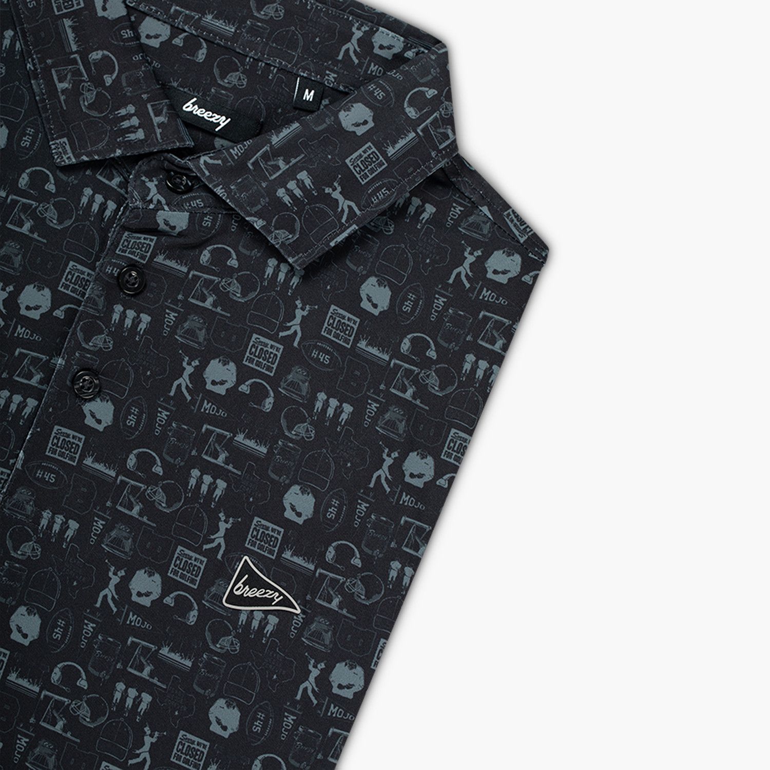 Breezy Golf Men's Friday Night Lights Golf Polo product image
