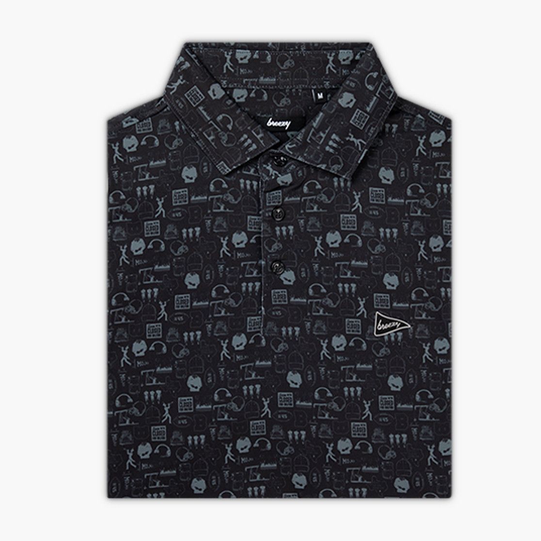 Breezy Golf Men's Friday Night Lights Golf Polo product image