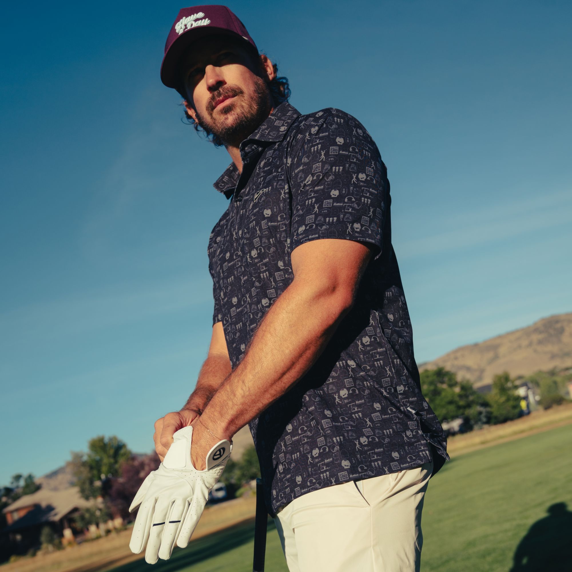 Breezy Golf Men's Friday Night Lights Golf Polo product image