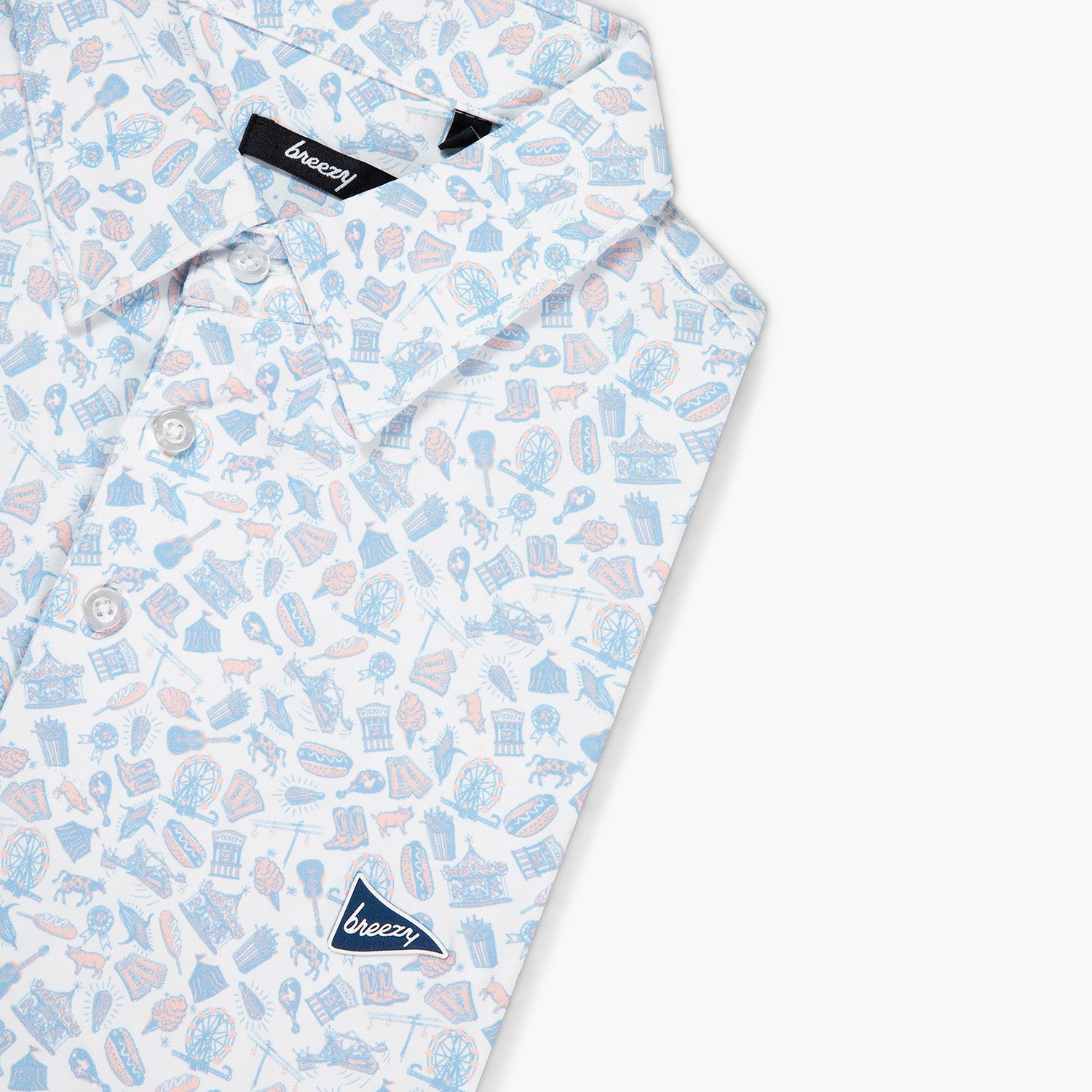 Breezy Golf Men's The State Fair Golf Polo product image
