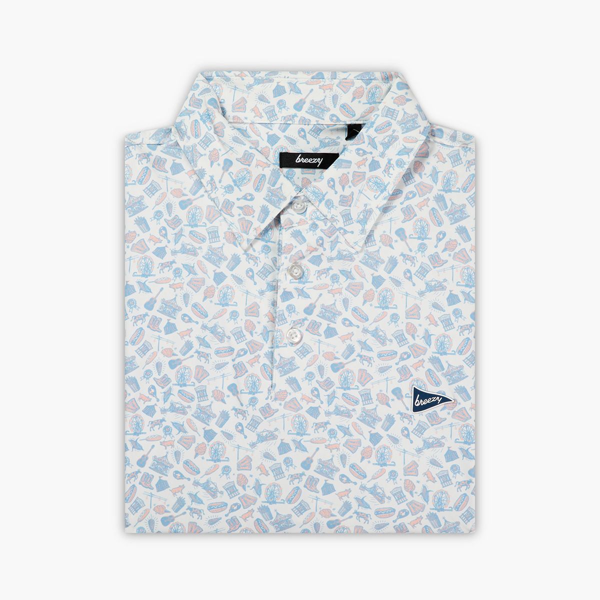 Breezy Golf Men's The State Fair Golf Polo product image