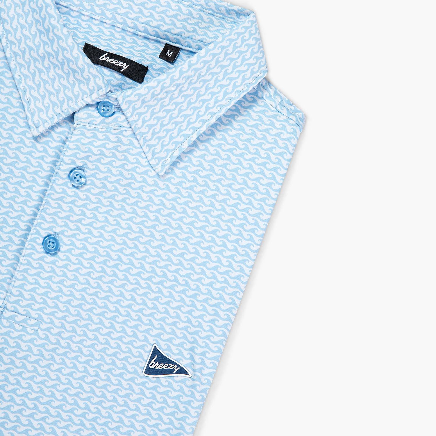 Breezy Golf Men's The Cresting Wave Golf Polo product image