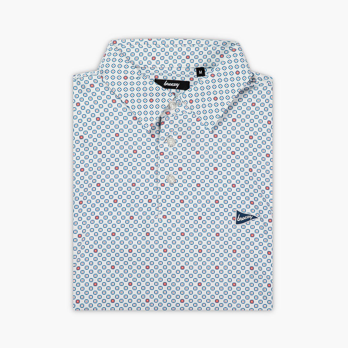 Breezy Golf Men's The American Geo Golf Polo product image