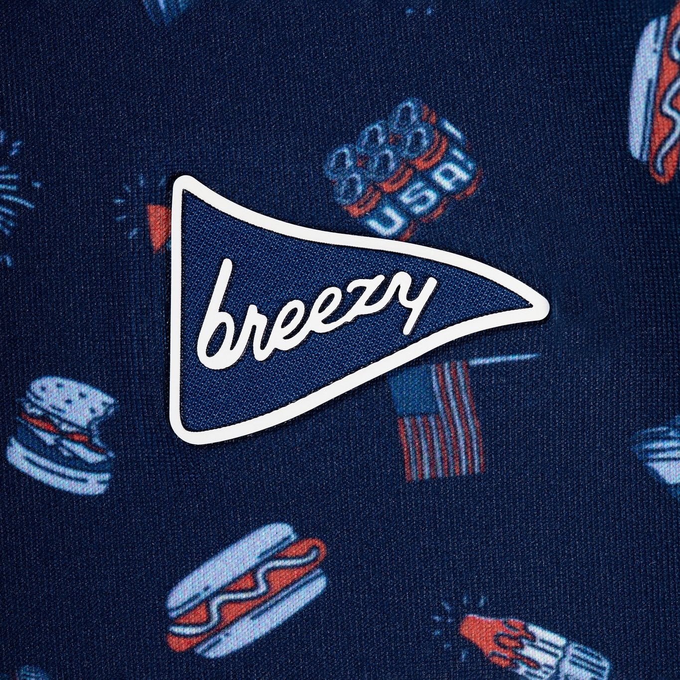 Breezy Golf Men's The Pop Off Golf Polo product image