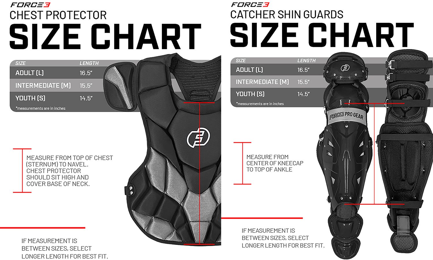 Force3 Pro Gear Intermediate Catcher's Set w/ Traditional Defender Mask product image