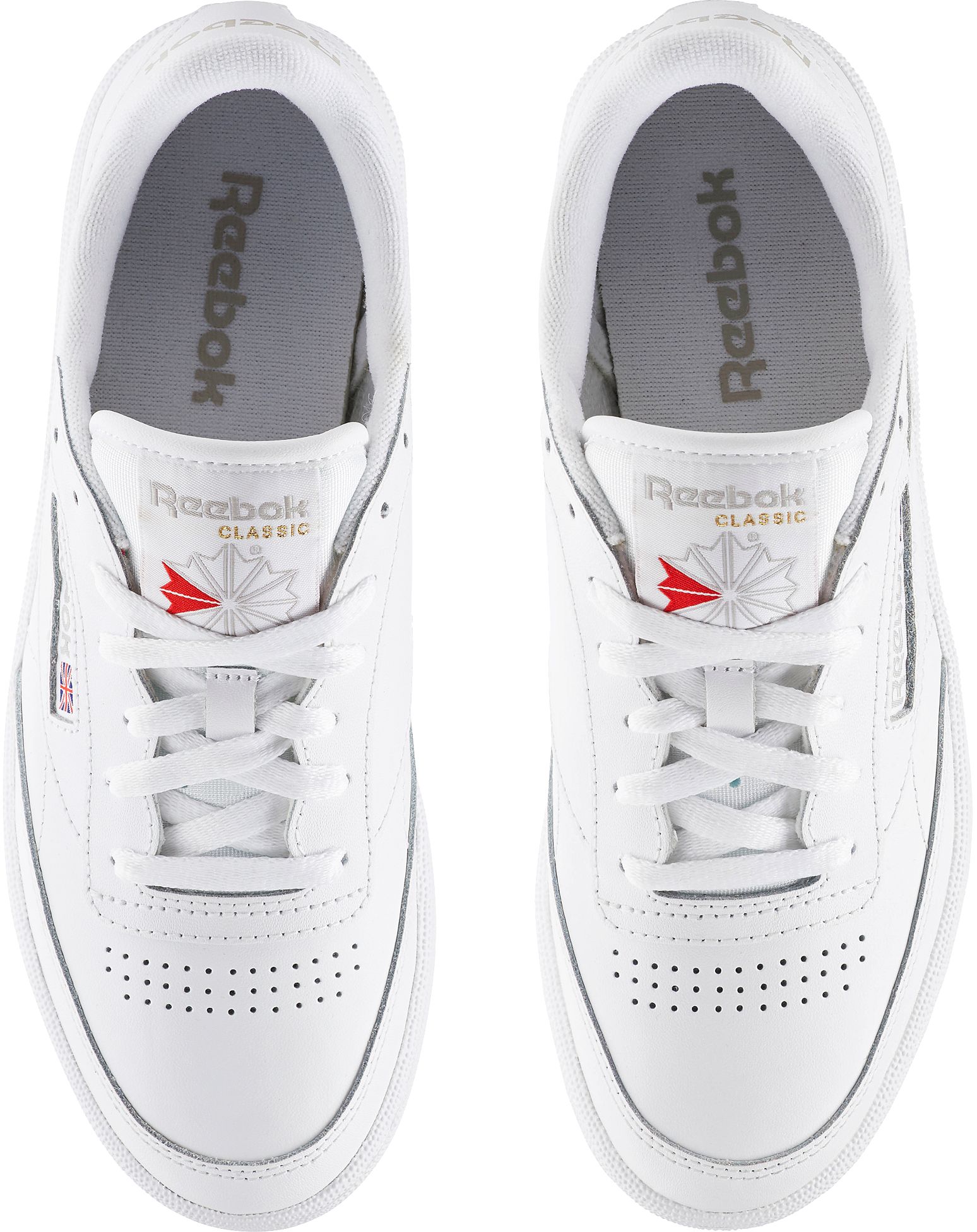 reebok club c 85 womens white