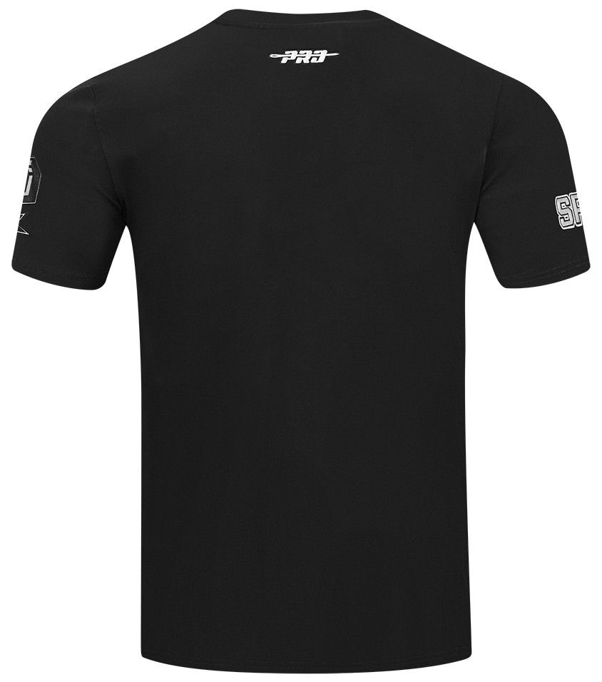 Pro Standard Men's San Antonio Spurs Black Mash Up Short Sleeve T-Shirt product image