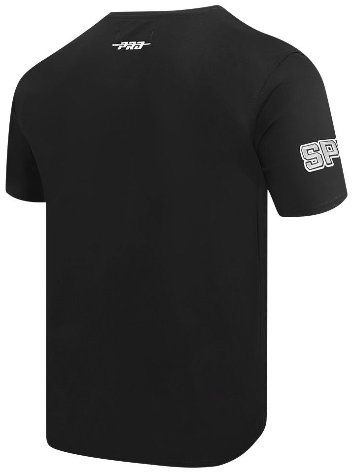 Pro Standard Men's San Antonio Spurs Black Mash Up Short Sleeve T-Shirt product image