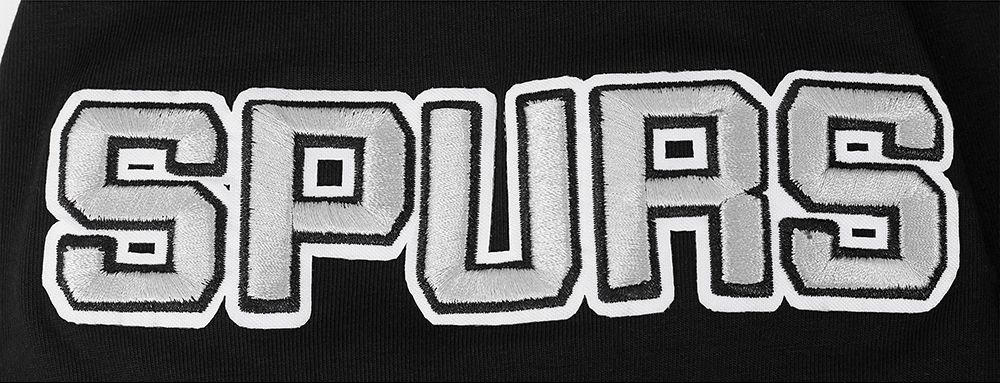 Pro Standard Men's San Antonio Spurs Black Mash Up Short Sleeve T-Shirt product image