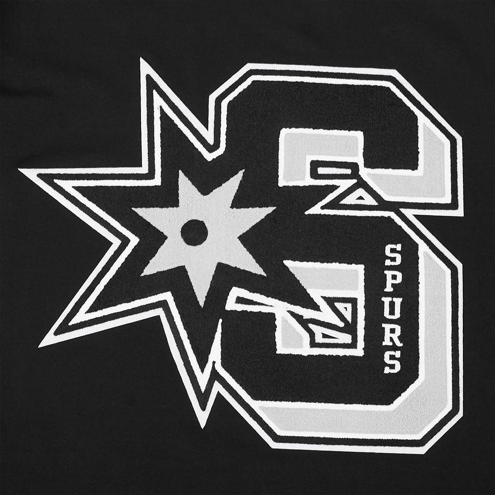 Pro Standard Men's San Antonio Spurs Black Mash Up Short Sleeve T-Shirt product image