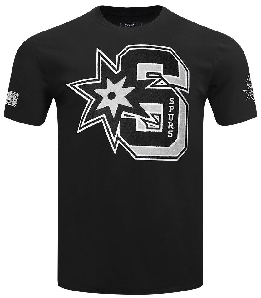 Pro Standard Men's San Antonio Spurs Black Mash Up Short Sleeve T-Shirt product image