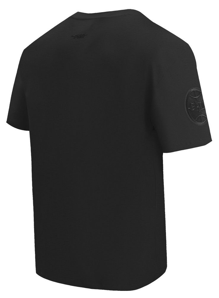 Pro Standard Men's San Antonio Spurs Black Neutral Drop Shoulder Short Sleeve T-Shirt product image