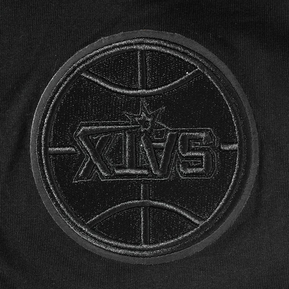 Pro Standard Men's San Antonio Spurs Black Neutral Drop Shoulder Short Sleeve T-Shirt product image