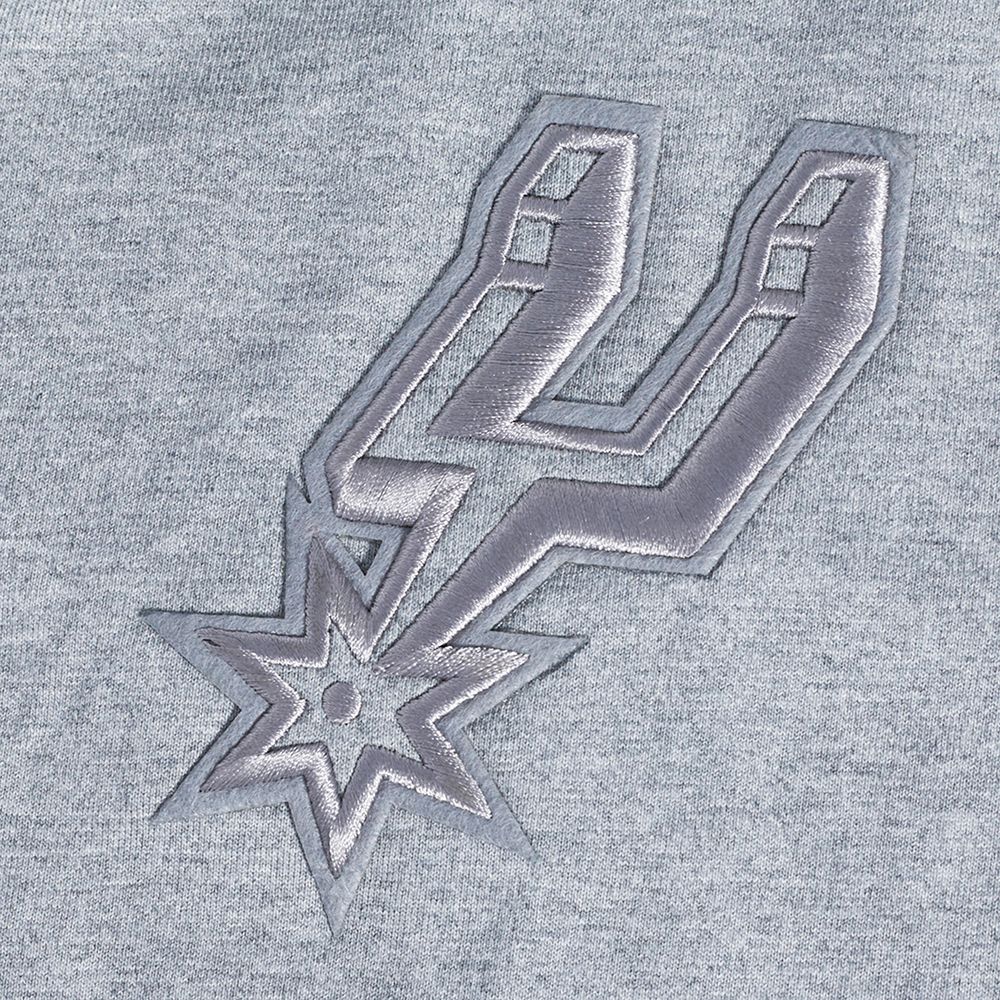 Pro Standard Men's San Antonio Spurs Gray Neutral Drop Shoulder Short Sleeve T-Shirt product image
