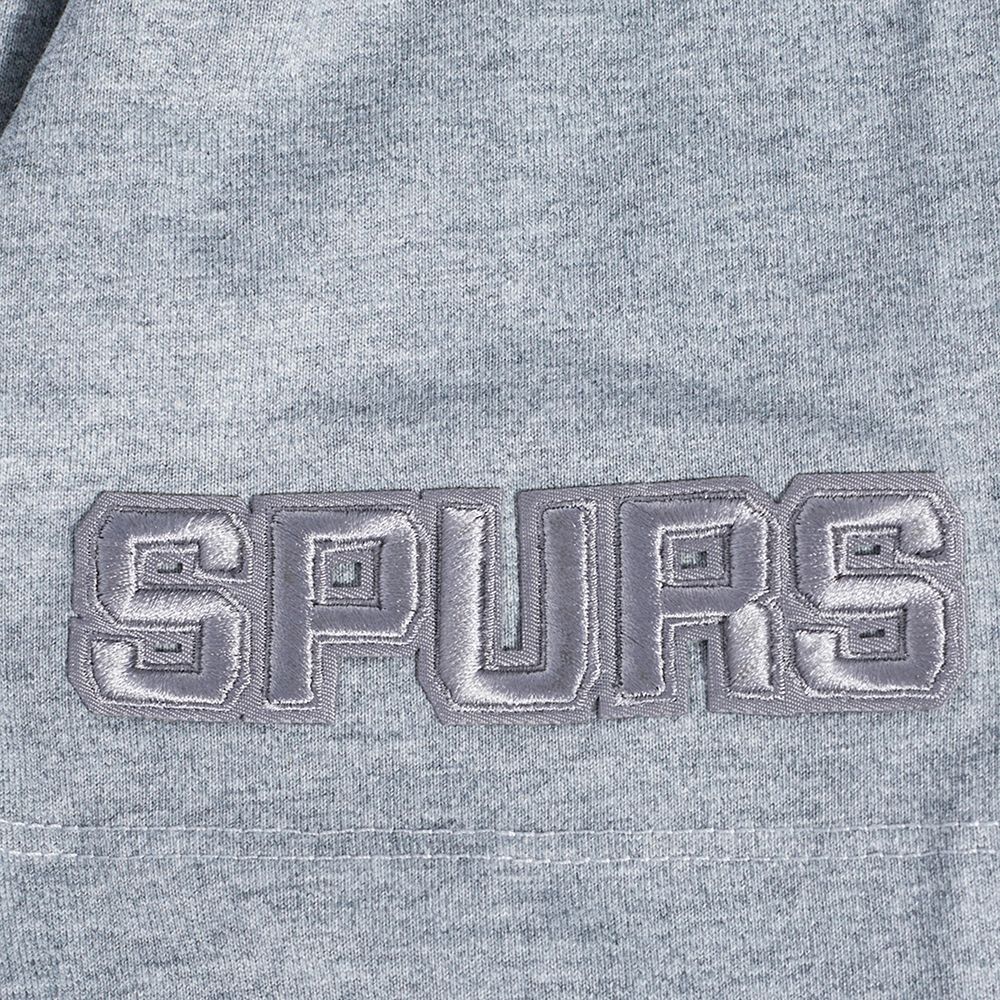 Pro Standard Men's San Antonio Spurs Gray Neutral Drop Shoulder Short Sleeve T-Shirt product image