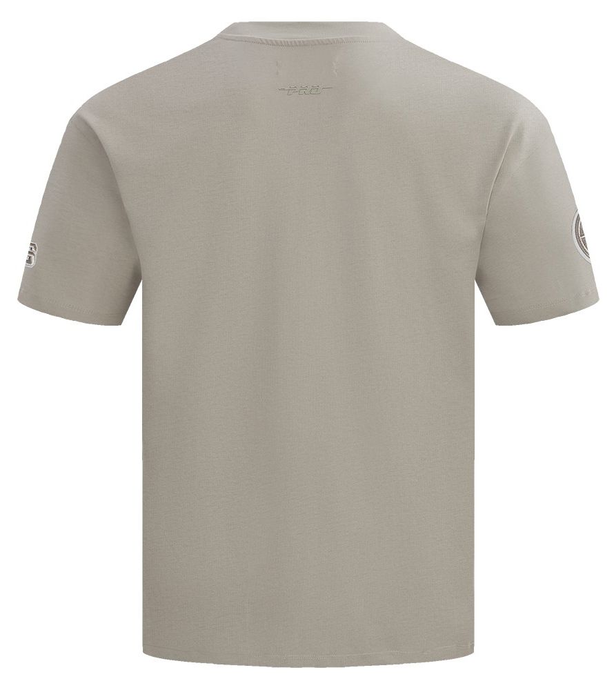 Pro Standard Men's San Antonio Spurs Taupe Neutral Drop Shoulder Short Sleeve T-Shirt product image