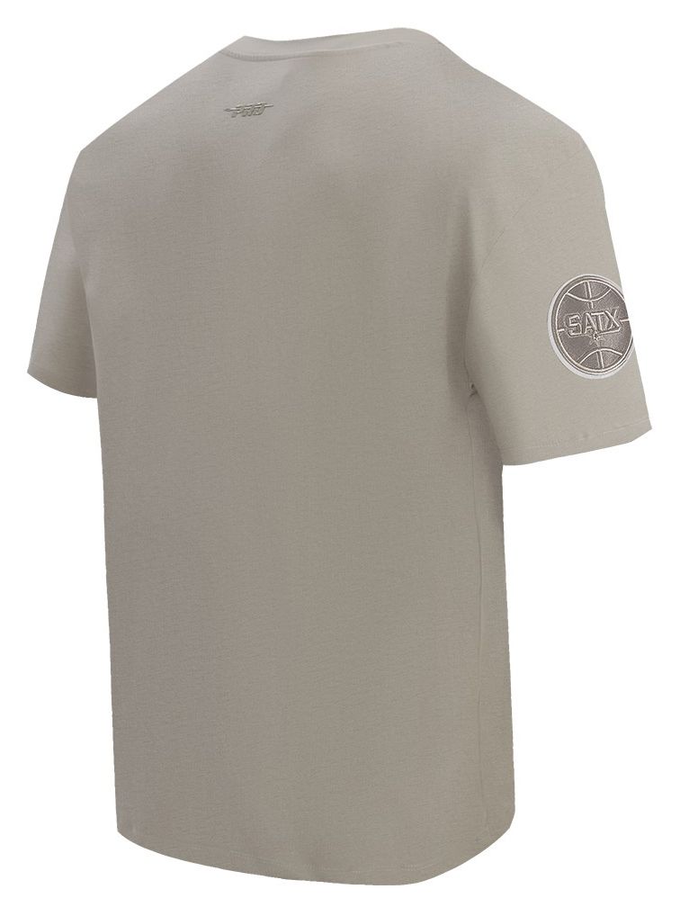 Pro Standard Men's San Antonio Spurs Taupe Neutral Drop Shoulder Short Sleeve T-Shirt product image
