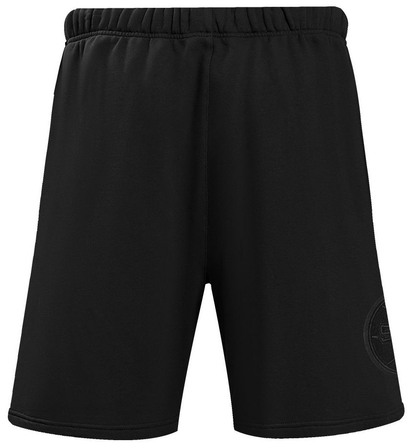 Pro Standard Men's San Antonio Spurs Black Neutral Fleece Shorts product image