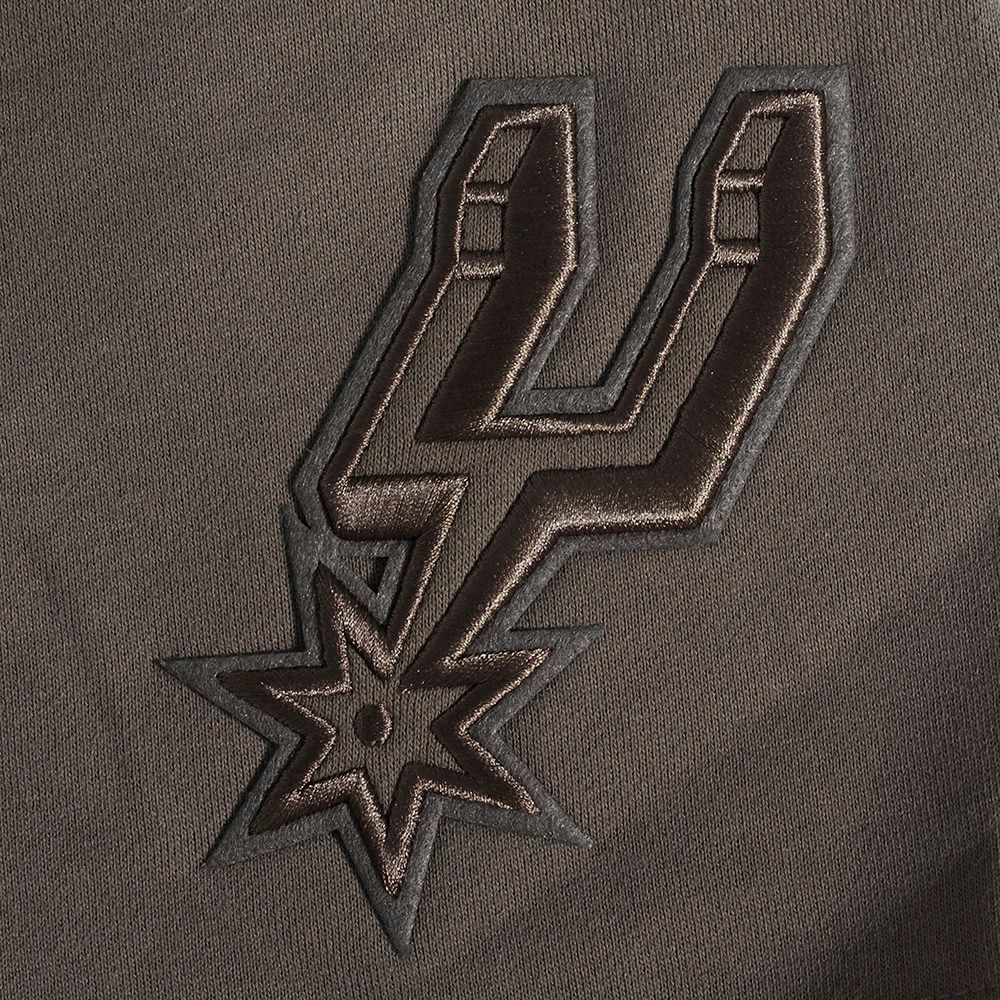 Pro Standard Men's San Antonio Spurs Taupe Neutral Fleece Shorts product image