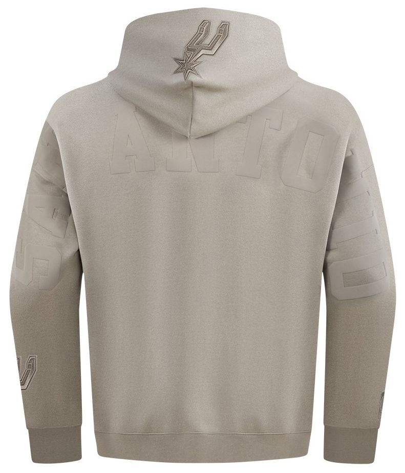 Pro Standard Men's San Antonio Spurs Taupe Wingspan Drop Shoulder Hoodie product image
