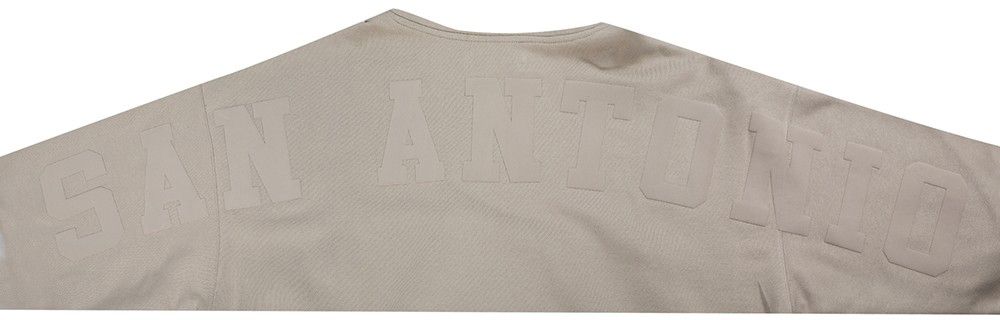 Pro Standard Men's San Antonio Spurs Taupe Wingspan Drop Shoulder Hoodie product image