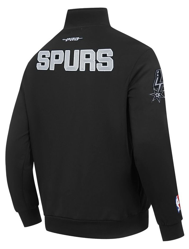 Pro Standard Men's San Antonio Spurs Black City Arch 1/4 Zip product image
